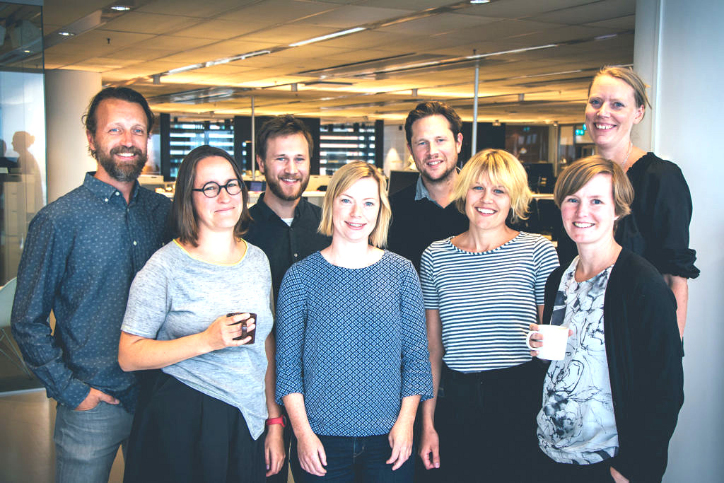 Pristagarna från studio Stadsbyggnad i idétävlingen Imagine Open Skåne 2030.