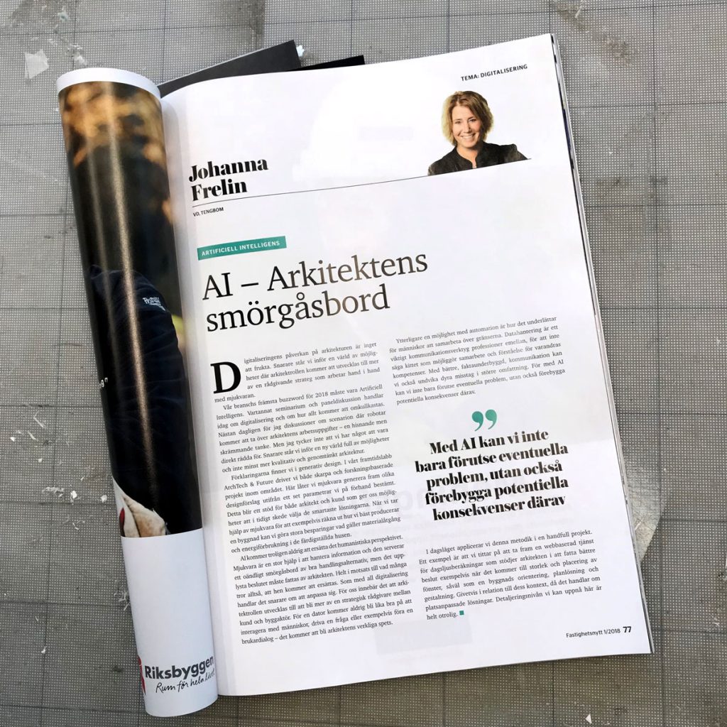 ai frelin web Digitaliseringen & Arkitekturen