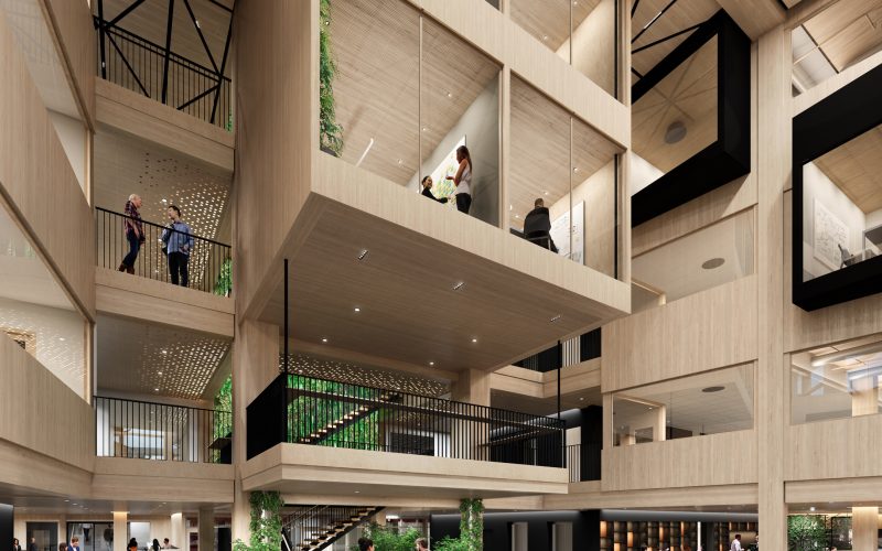 awl atrium Västsveriges Smartaste Fastighet till A Working Lab