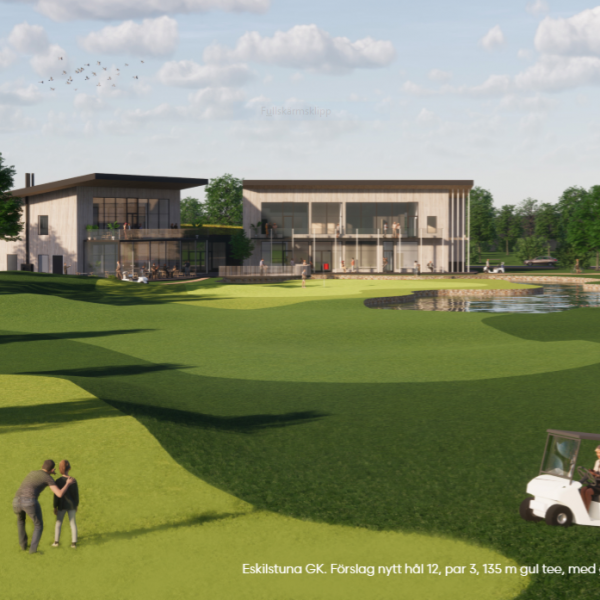 klubbhus hb Eskilstuna Golfklubb ska modernisera golfsverige