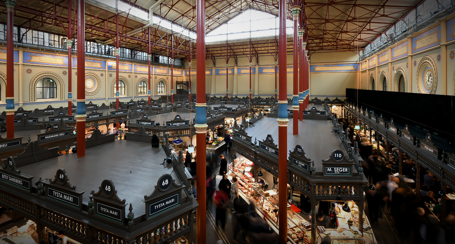 saluhall tengbom Östermalms saluhall återinvigd efter omfattande renovering