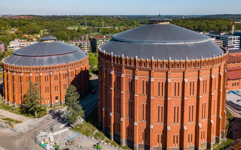 gasklockor1 Gasometer nominerad till World in Property Award