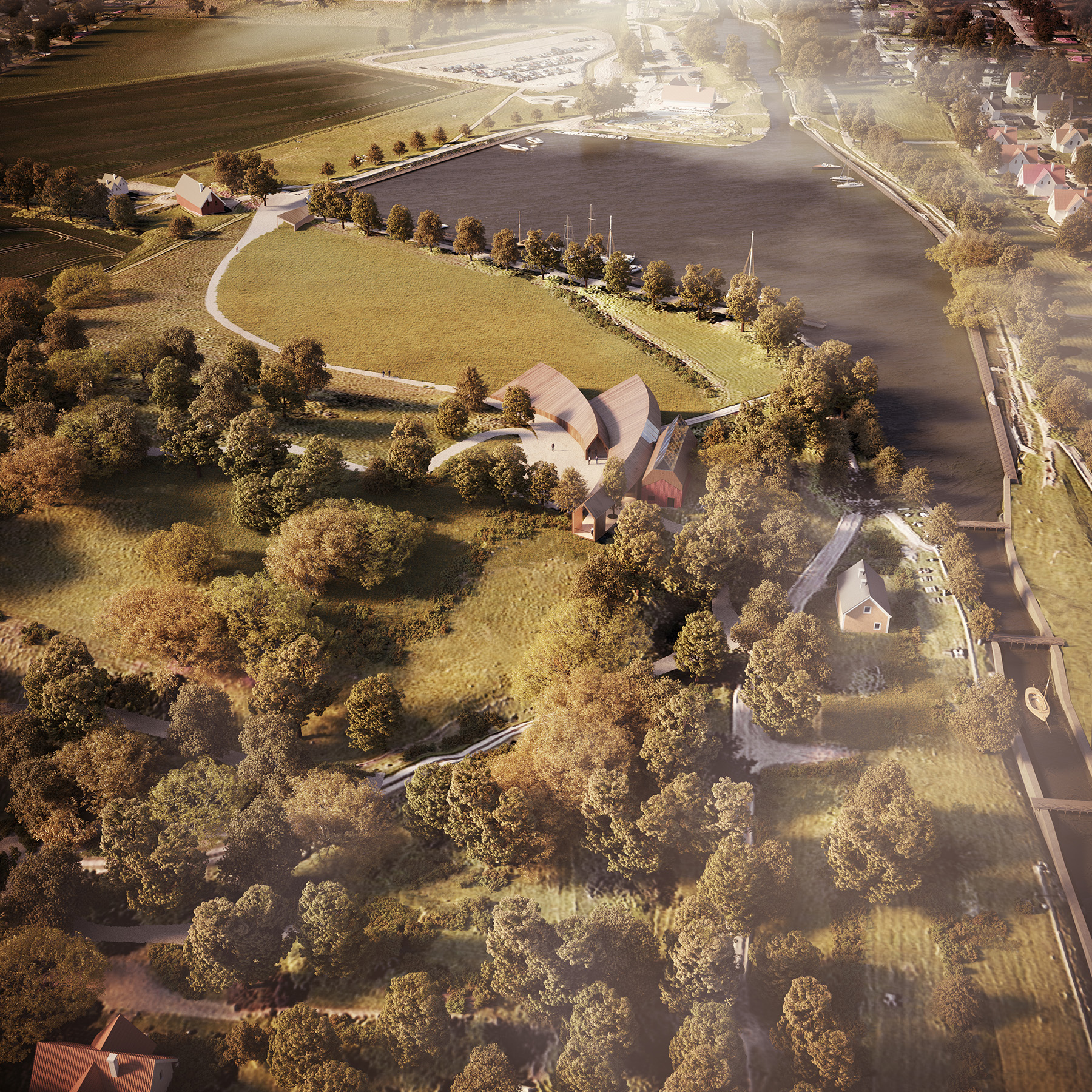 Besökscentrum Bergs slussar
