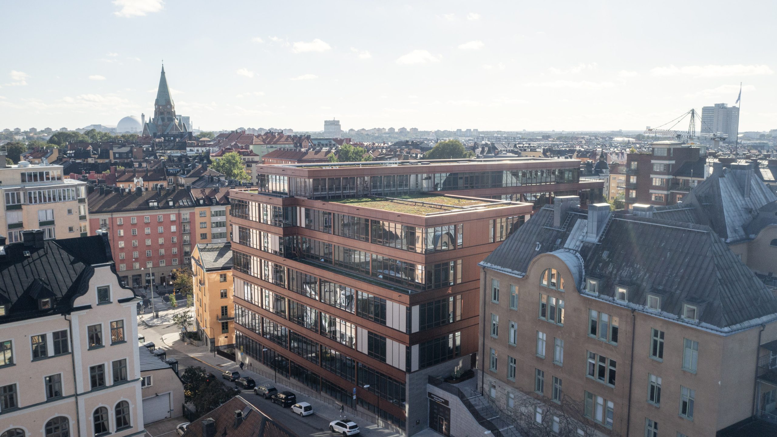 Ersta sjukhus drönarvy 2