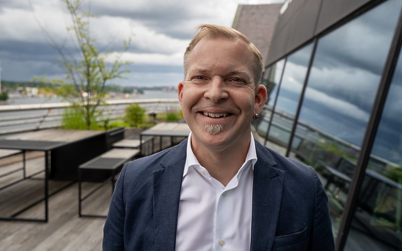 Niklas Svensson glad